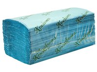 Рушник 1шар Vскладення синій 200шт Кохавинка_thumbnail