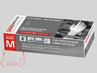 Рукавички латекс М білі Professional PRO 100шт 17200820_thumbnail