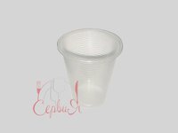 Стакан 180мл прозорий РР 100шт А_thumbnail