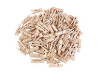 Прищіпка-міні дерев'яна декор. 3см 100шт ДЖ_thumbnail