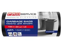 Пакет для сміття 160л 20шт чорний PRO 1620193 LD_thumbnail