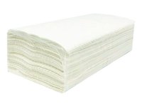 Рушник 2шари Vскладення білий широкий целюлоза 150шт Servia PRO PRV_thumbnail