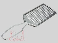 Терка пласка з ручкою для сиру нерж. середня 26см 108021_thumbnail