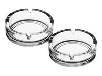 Попільничка прозора круг. д.107мм  Bistro 2шт.  54036_thumbnail