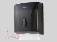 Тримач паперових рушників чорний полупрозорий RIXO Р228ТВ_thumbnail
