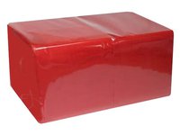 Серветка двошарова червона 33х33см 200шт NL544 КПК_thumbnail