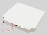 Коробка для піци 35х35х4см БІЛА_thumbnail