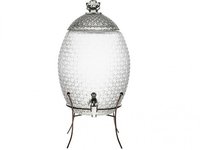 Диспенсер для лимонада на подставке "Ананас" 10л C&T 40063G_thumbnail