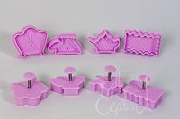 Плунжер кондит.из 4-х д/мастики"Часы,чайники"16921_thumbnail