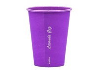 Стакан 400мл паперовий лаванда Lavanda Cup под крышку ST-90 50шт_thumbnail