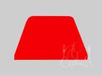 Скребок пластиковый кондитерский. 216х128мм 47621-01_thumbnail