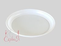 Тарілка 220мм біла 10гр 50шт А_thumbnail