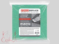 Серветка віскозна 32х38см 5шт зелена PRO 19300162_thumbnail