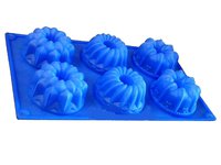 Форма силіконова "Кекс" 6 шт арт.14275_thumbnail