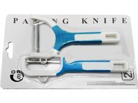 Ніж для чищення економ у наборі 2шт. на планшеті 18604_thumbnail