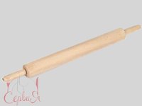 Скалка деревянная с вращающимися ручками 60см Bisetti 200/60_thumbnail