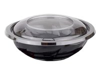 Контейнер РЕТ д.190, h54,5мм з прозор.криш. 750мл чорний 10шт 015031/015034_thumbnail