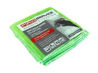 Серветка з мікрофібри універсальна 38х38см 3шт зелена PRO 183033_thumbnail