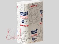 Рушник 2шари Z-Zскладання білий вузький 200шт RN007 Papero КПК_thumbnail