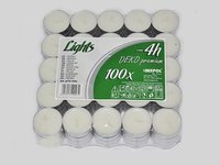 Свічка чайная Bispol 4 години 100шт ОВ_thumbnail