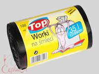 Пакет для сміття 35л 100шт чорний КП 1853 КР_thumbnail