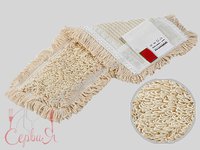 Моп петлевий з бавовни для волог.приб. (кишені/стрічки) 40х13см 18401200_thumbnail