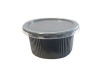 Контейнер для супу з кришкою чорне дно 350мл 110х55мм ПП-115-350 10шт_thumbnail