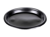 Тарілка 240мм ПРЕМІУМ чорна 50шт А_thumbnail