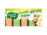 Губки кухонні крупнопористі Бджілка 5шт 1288_thumbnail