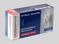 Перчатки нитрил. L сині Standart SHB 100шт PRO 17402120_thumbnail