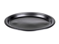 Тарілка ОВАЛ 260мм чорна 18гр 50шт А_thumbnail