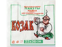 Пакет майка 22х36см 100шт Козак_thumbnail