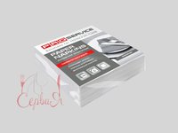 Серветка двошарова біла 1/8 складання 33х33см 50шт PRO_thumbnail