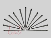 Шпажка для канапе "Крістал" 9см чорна 500шт_thumbnail