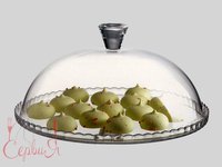 Сервірувальне блюдо без підставки з ковпаком д.32см Patisserie 95198_thumbnail