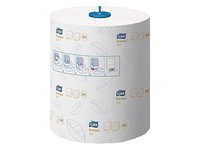 Рушник в рулоні 2шари біле (пластикове кріплення) 100м Tork 290016_thumbnail