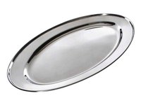 Блюдо овальное металл. 45 см._thumbnail
