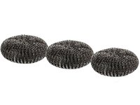 Шкребок металевий нержавіючий 3 шт в сітці_thumbnail