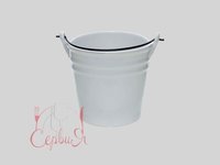 Ведерко для подачи снеков  д.10 белое 9428010 C&T_thumbnail