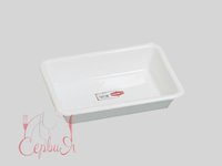 Лоток №0 пластик білий 29х20х6см 1400 (1480) Senyayla_thumbnail