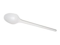 Ложка чайна біла 100шт СТ_thumbnail