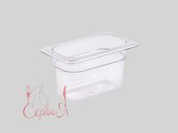 Гастроємності полікарбонат GN 1/9-100 176х108 0,75л 80194_thumbnail