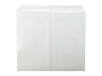 Серветка одношарова біла 1/8 складання 33х33см 150шт NL006=014 КПК_thumbnail