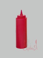 Пляшка пластикова з носиком красна 240мл 502401_thumbnail