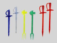 Шпажка для канапе "Ассорті" 8см асорті 1000шт АД_thumbnail