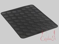 Килимок силіконовий для випічки макаронс 28,5*26см арт.17869_thumbnail