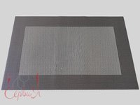 Сет під гаряче вініл 30х45см сірий квадрат 20102_thumbnail