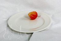 Тарілка плоска д.190мм Bistro (слонова кістка)_thumbnail