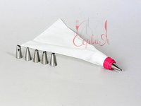 Мішок силіконовий + 5 насадок металевих 18585_thumbnail