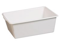 Лоток №5 пластик білий глибокий 44х35х16см 1425 Senyayla_thumbnail